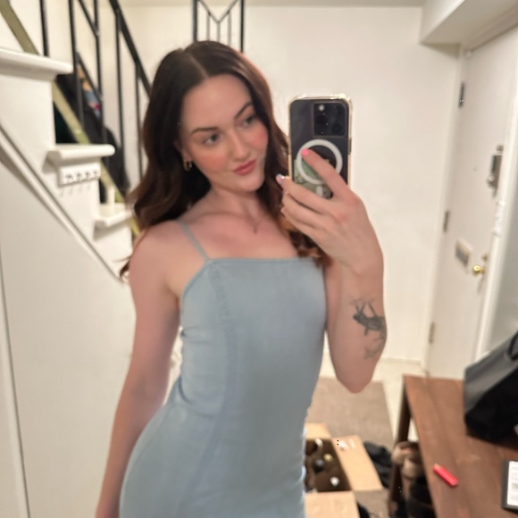Bodycon Jean Dress - Small - Picture 1 of 4